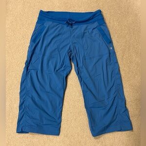 Lululemon Women’s Dance Studio Blue Cropped Pants - Size 10